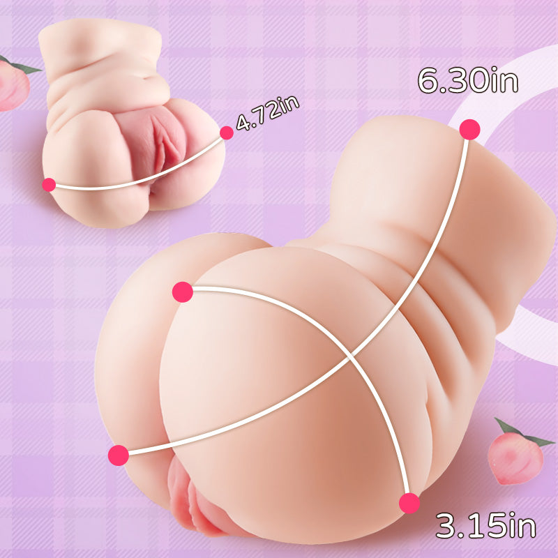 Full And Fleshy Dual-Channel 1.94lbs Fat Woman Portable Real Strong Stimulation Channel