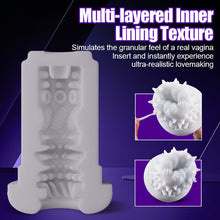 Load image into Gallery viewer, Lightspeed - 4 in 1 Masturbator Cup 7 Thrutings &amp; 7 Rotatings Suction Cup Mount Magnetic Inner Liner