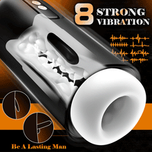 Load image into Gallery viewer, Sophia – 8 Vibration 8 Sucking Modes 3D Realistic Sleeve Automatic Male Masturbator