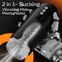 Load image into Gallery viewer, Sophia – 8 Vibration 8 Sucking Modes 3D Realistic Sleeve Automatic Male Masturbator