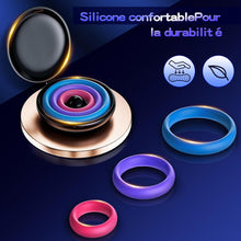 Load image into Gallery viewer, Candy Colours 3 Different Sizes Reusable Silicone Penis Ring