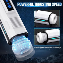 Load image into Gallery viewer, 7 Vibrating &amp; 5 Sucking Thrusting LCD Display Automatic Male Masturbator