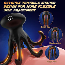 Load image into Gallery viewer, Male Sex Toys for Men Tentacle Shaped Penis Vibrator - Male Masturbator Couples Sex Toy with 10 Vibrating 360° Wrapping for Glans Clit Nipple Stimulation, Handheld Adult Toys for Men Women