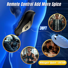 Load image into Gallery viewer, 9 Tension Shock Flapping Prostate Massager Thrusting Vibrating Butt Plug