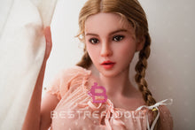 Load image into Gallery viewer, US Stock - Sabriel 150cm M46 Small Boobs ROS Silicone Head Sex Doll TPE Body Adult Oral Sex Love Doll with Movable Jaw (Free 2ND Head)