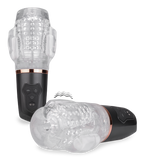 Again vibrating and sucking masturbator