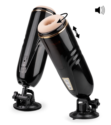 Alabama rotating and thrusting masturbator with audio feature