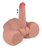 Andrew male torso with thrusting 6.25-inch penis