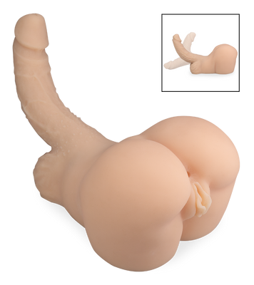 Anouchka ass masturbator with vagina and bendable penis
