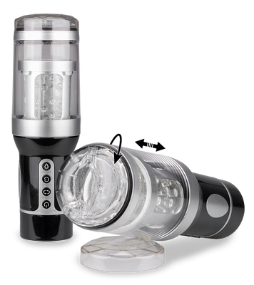 Automatic thrusting vagina masturbator