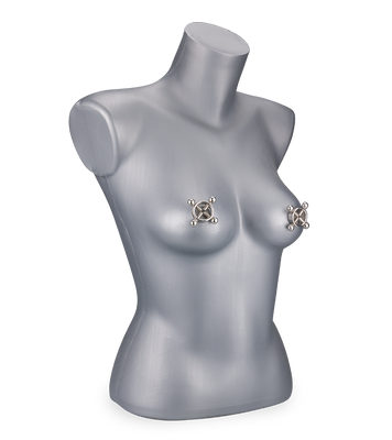 BDSM nipple clamps with screws