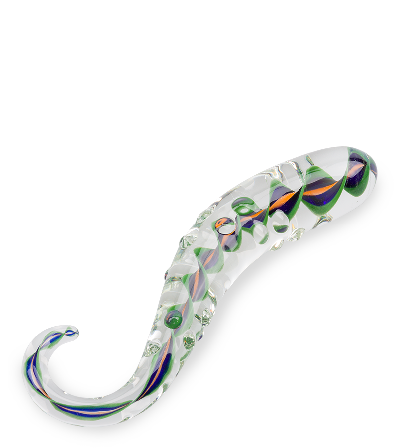Canopy glass dildo