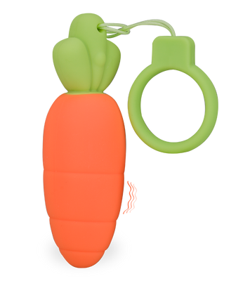 Carrot Cake silicone vibrating love egg 9 modes