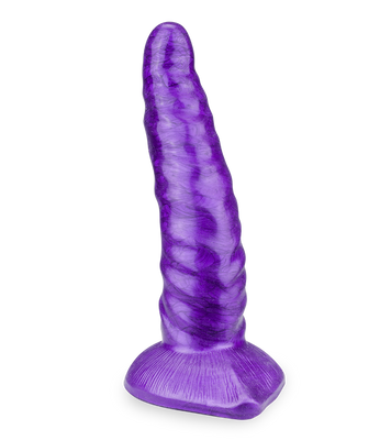 Curved dragon suction-cup dildo 7.75 inches