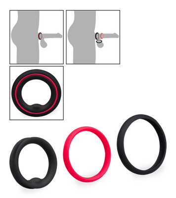 Diving 4-in-1 cock ring