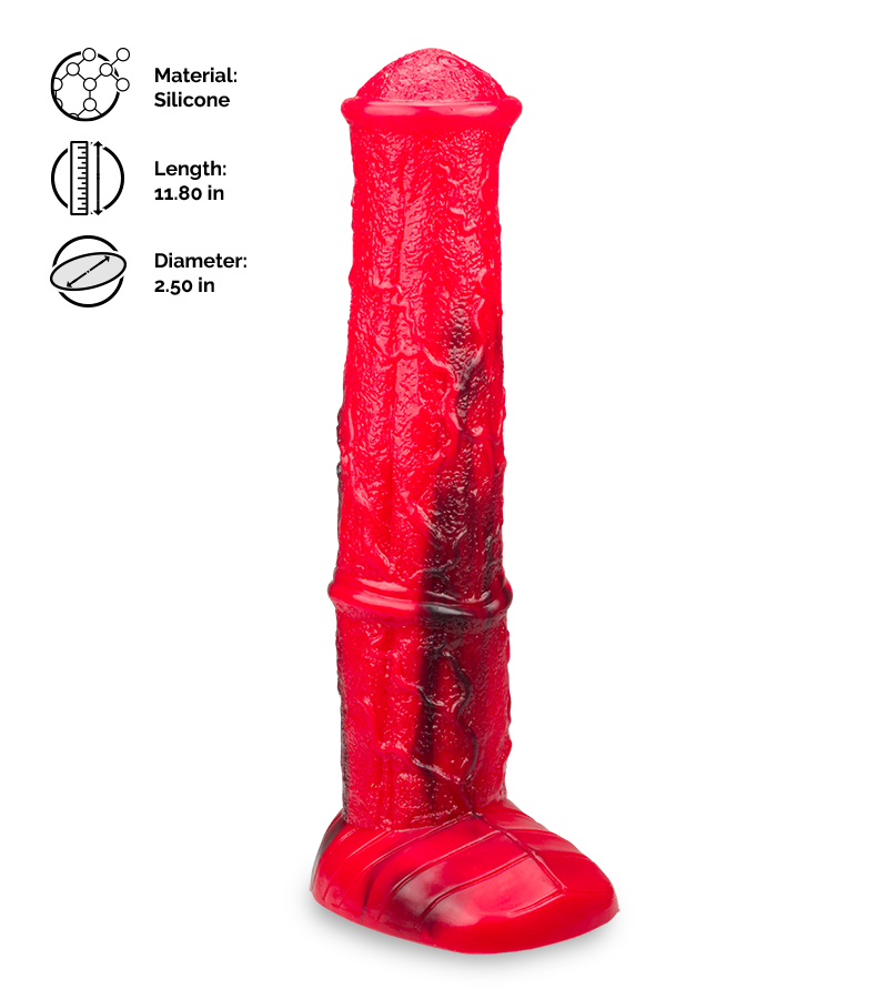 Donkey animal dildo