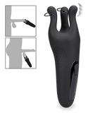 Driver penis head and ball massager
