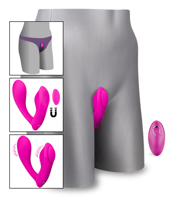 Dynasty remote-controlled vibrating knickers