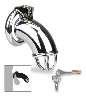 Emerald male chastity cage