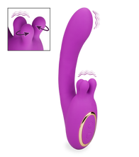 Load image into Gallery viewer, Feather clit-massaging vibrator