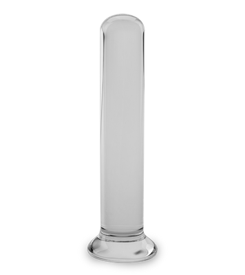 Glass anal plug 5.00 inches