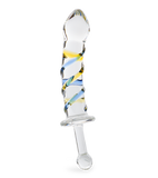 Goddess glass dildo