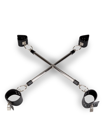 Hogtie crossbar wrist and ankle restraints