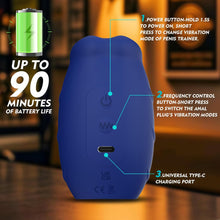 Load image into Gallery viewer, A 2-in-1 male penis vibrator with a detachable anal plug and penis ring, hands-free design, for penis training