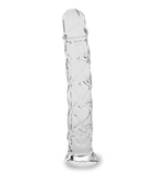 Icey glass dildo