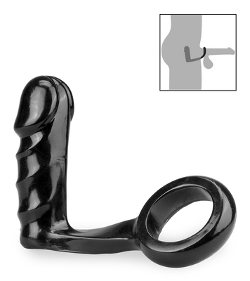 James butt plug with cock ring