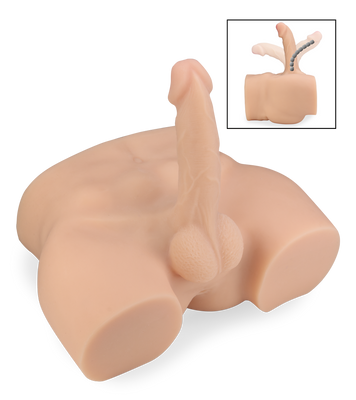 Marcus male ass masturbator with bendable penis