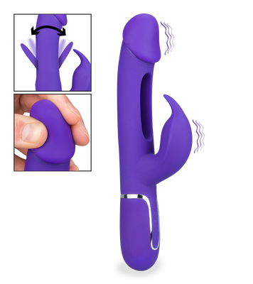 Master G-spot tapping rabbit vibrator