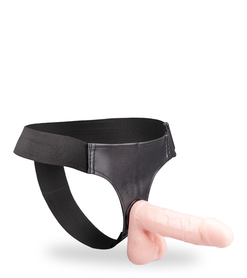 O-Ring large strap on dildo
