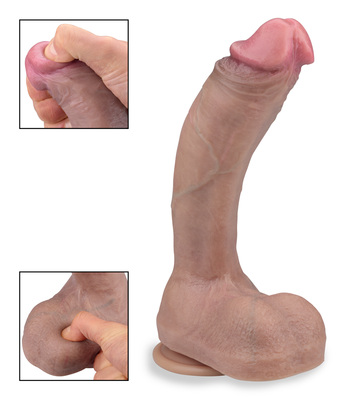Platinum very realistic suction cup dildo 10.50 inches