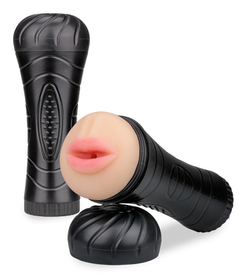 Ravenous mouth masturbator