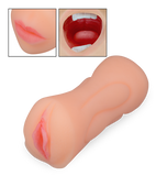 Realistic divine vagina and blow job stroker