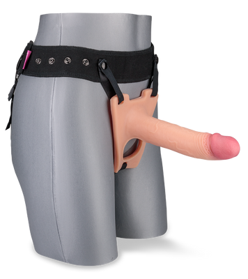 Realistic soft-touch hollow strap on