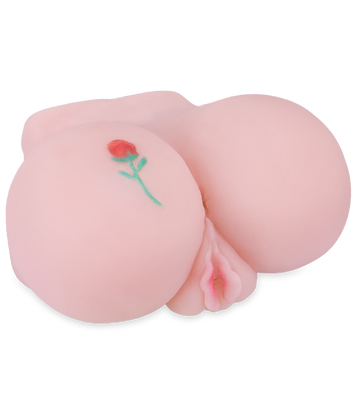 Realistic vibrating rotating vagina and ass