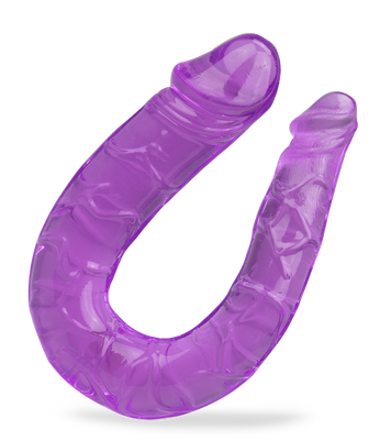 Silicone double penetration dildo