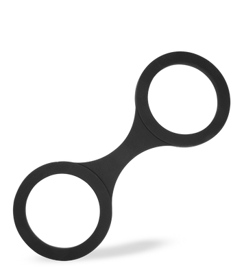 Silky silicone handcuffs