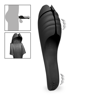 Spoon vibrating masturbator