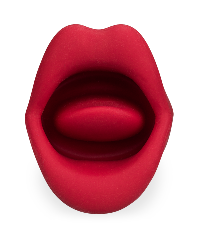 Sweet Kiss 2-in-1 mouth and vibrating tongue vibrator