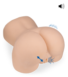 Willow life-sized vibrating and thrusting ass masturbation with suction action 19.84 lb